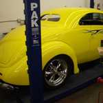One of the other cars in the shop that is almost finished.