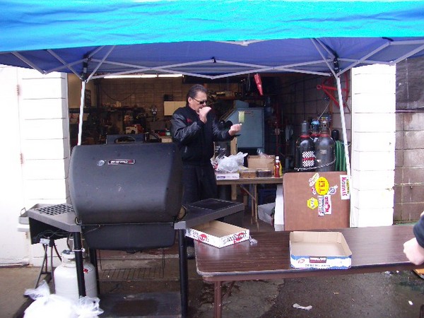 No Cooking for Stu today, it's Tom's turn.