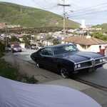 Ron's Pontiac found a spot.