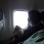 Deanna's first plane ride.