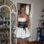 Caitlin is all ready for her Jr.Prom.