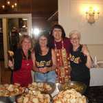 It's smiles all around when you are knee deep in sourdough bread.