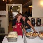 Just keep smiling and they will nver know about the earing i lost in the grated cheese.