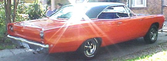 a reversed and edited pic of my roadrunner