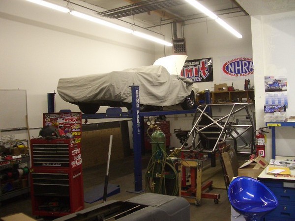 Some of the other projects in the Hot Rod Shop.