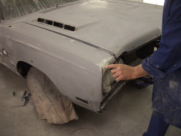 Mark had to weld in all new material here to fix an old problem.