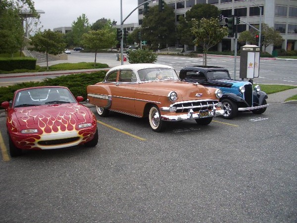 We are all ready to hit the road to Jackson, Ca. Gold County car show.