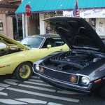 The AMC / Rambler club had a good shoing of classic muscle cars.
