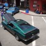 Why is there a hole in that Mustang's roof?