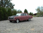 Big Al's street toy. 406 ci, TH400, 9" Ford. 10.96 @ 123 MPH. Been down the strip 4 times:)