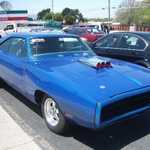 The chevy hood scoop is long gone, thankfully!