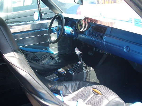 New B&M shifter hooked to a manual reverse valve body 727.