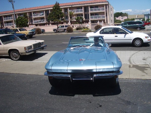 Here's Tom Piana and his vette.