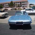 Here's Tom Piana and his vette.
