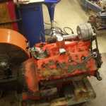 Mark's flathead and 3 speed tranny is for sale $2500.