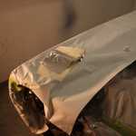 This is the sliver leaf in very fragile sheets.
