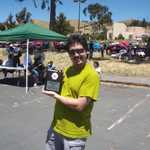 George gets an award for his Charger.