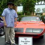 Serge and his Superbird take on Disneyland. This was the actual Superbird Disney used for measurments in the movie CARS.