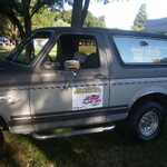 Paw Prints (aka John Garibaldi) made up some really cool signs for the MPM truckster.