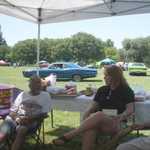 Our newest VP Phyllis gives Carl pointers on how to run a car club. :^)
