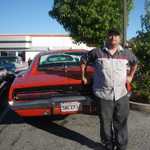 Tony and his General Lee Charger.