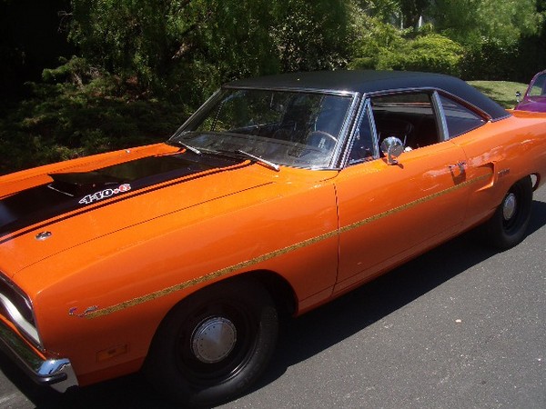 Another Moparts member brought his very cool 70 roadrunner to the BBQ.