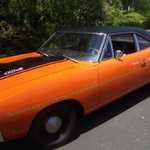 Another Moparts member brought his very cool 70 roadrunner to the BBQ.