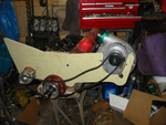 new blower bracket shape
