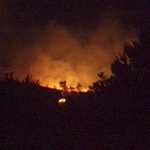 The fire on Stu's street was too close for comfort.