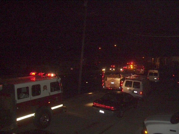 Thanks to all the firefighters who did a fantastic job of stopping it so fast.