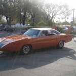 It's bright orange, and has a two high wing, so we know Joann is here.