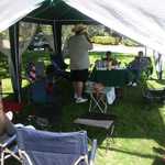 Joe and Kathy put on a great spread of grub!