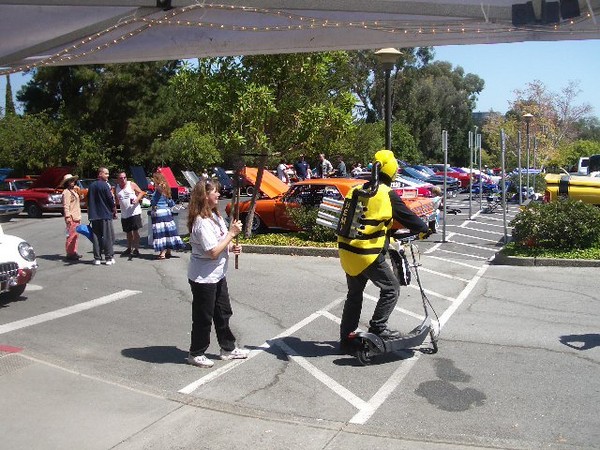 Will SuperBeeman be foiled again by a giant flyswatter?