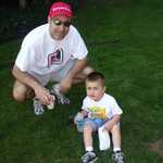 Tom and his boy make the scene.