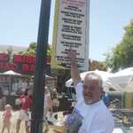 8-18-2006 and we hit the San Mateo Fair for Stu's Birthday. Hey look the Village People are on stage tonight.