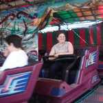 Deanna loves the rides.