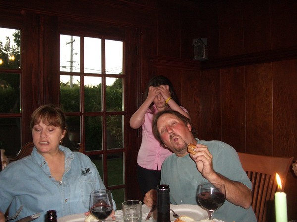 Deanna seems a bit tired, i think.