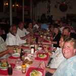 Then to end a fun day we all met for dinner at the Garden Club.