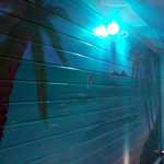 The hot tub wall is looking good!