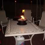Add some propane fire and we are almost ready for a party.