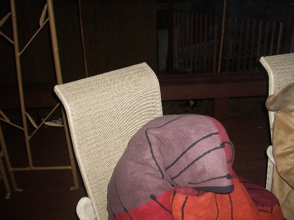 Deanna can't talk right now she is a little wrapped up.