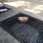 Mopar Alley's annual picnic for 2006 and it's mystery meat for breakfest.