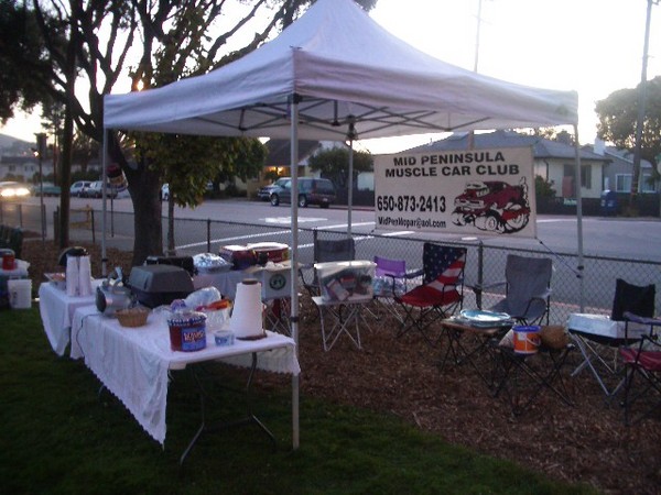 It's 6:00am and we are ready for the South San Francisco, "Day in the Park", 9-23-2006