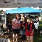 Sally and Deanna arrive to help out.