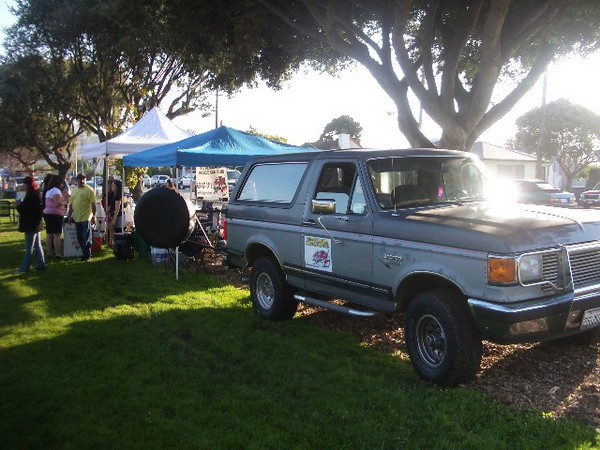 The MPM family truckster helped us carry everything.