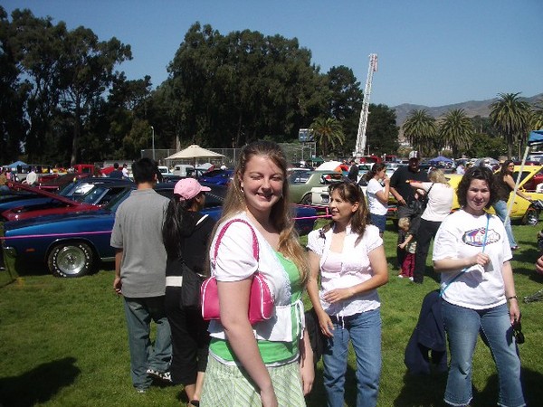 My middle daughter Stacy graces us with her presences.