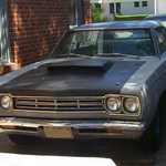 This is the original hood which I no longer have. It's been replaced by a new one.
