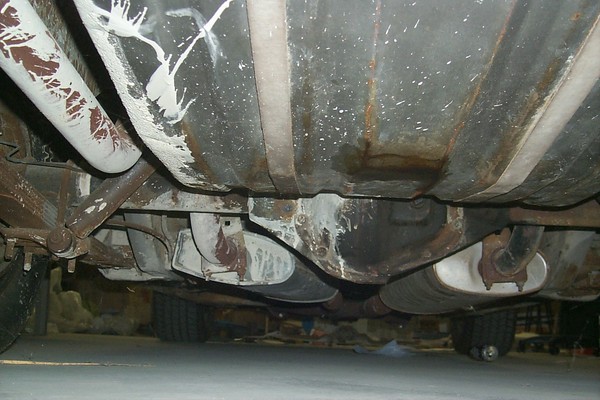 Original Dana. "H" pipe from hedders back and tail pipes are originals and in good shape