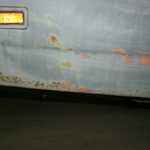 Passenger's side lower quarter