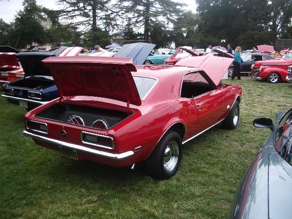 Kimmie came a long way with her 68 Camaro for this event.